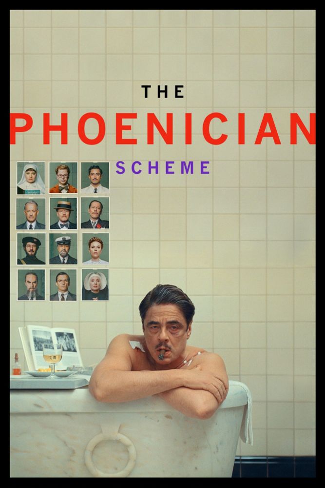 The poster for The Phoenician Scheme