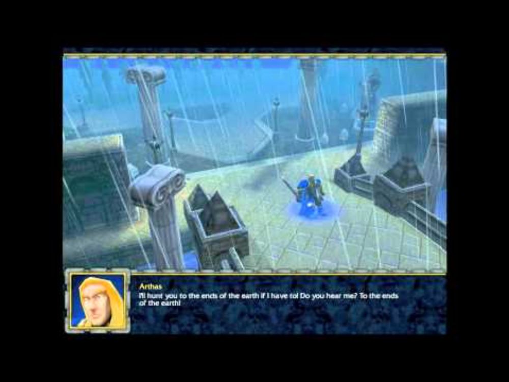 Warcraft 3 - Arthas says "TO THE ENDS OF THE EARTH!"