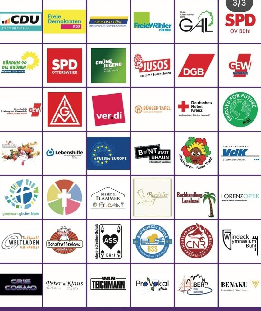 Ein breites Bündnis aus Politik, Kirche, Verbänden und Gesellschaft unterstützt die Aktion