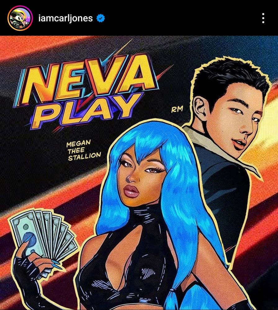 Carl Jones posted his song art for Neva Play