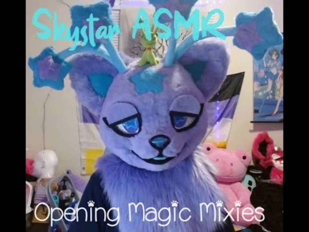 Furry ASMR - Opening Magic Mixies (No Talking)