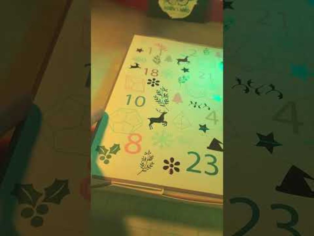 Day 1 Dice Advent Calendar 2024