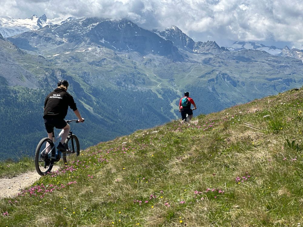 Biking in Switzerland 