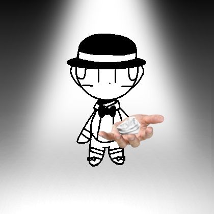 Tony from the peak game EarthBound appearing from a divine light, giving the viewer a wet towel