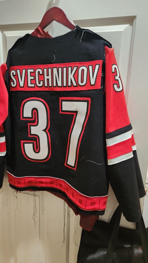 Back view of gift-in-progress. 