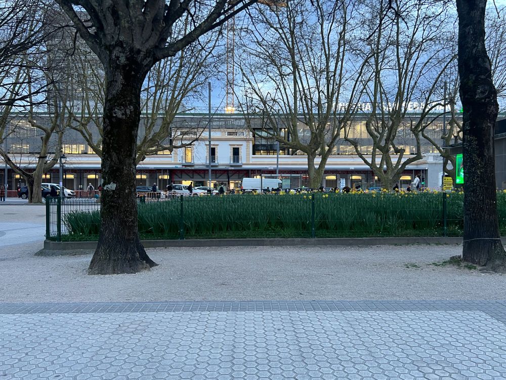 Foto general de la estación de trenes de Donostia-San Sebastián.