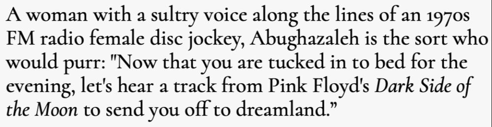 A screenshot of the portion of the original images, specifically the part where the werido talks about her "sultry radio voice" and this man probably has a skin suit in his closet