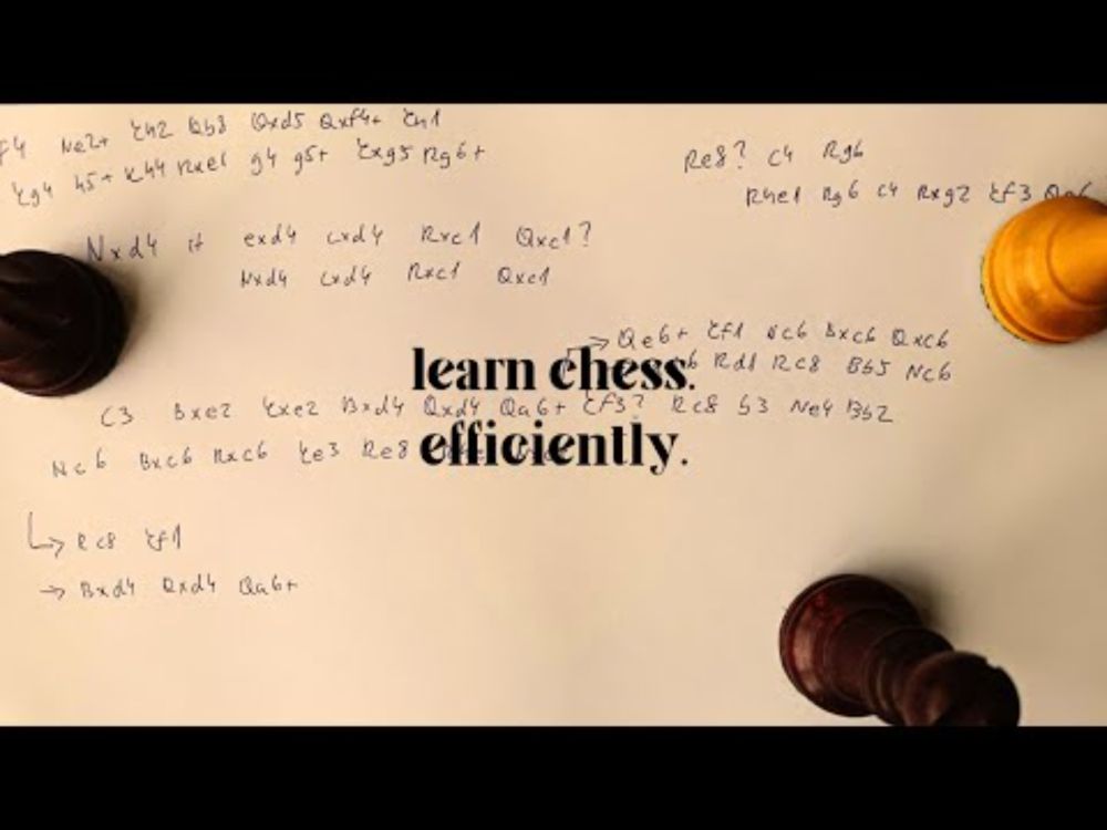 How I would study chess if I could start over