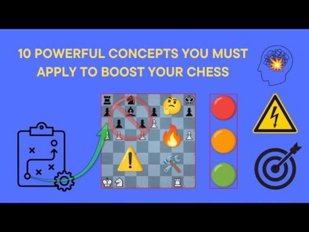 10 powerful chess concepts you must apply to boost your chess