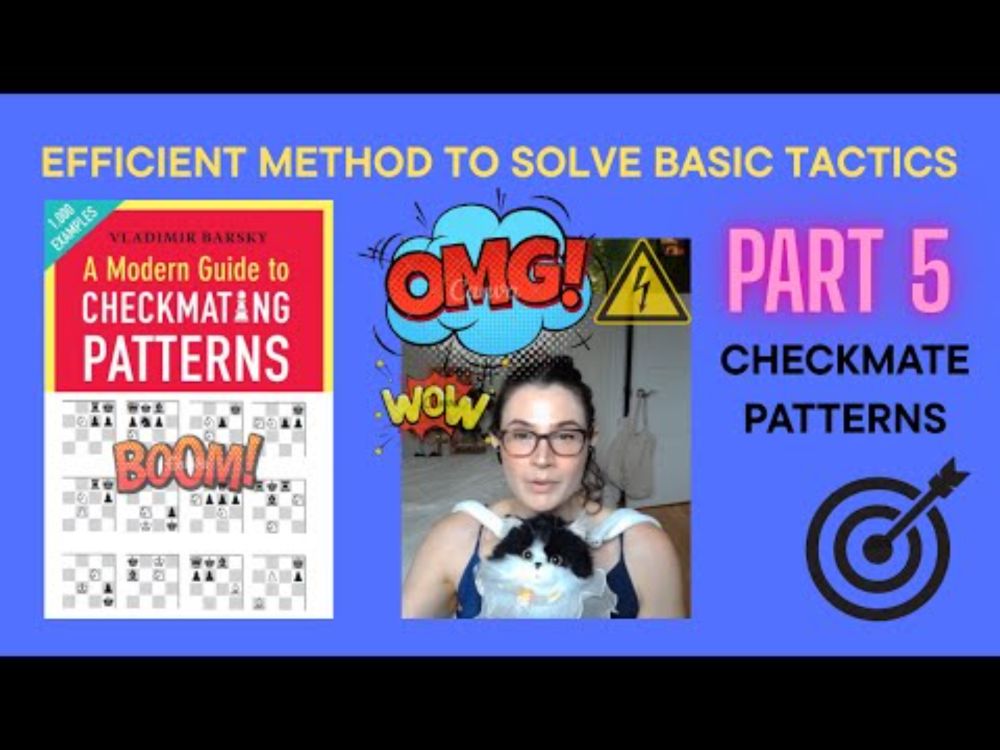 Checkmate patterns is the art of recognition - you must know what you are looking and striving for