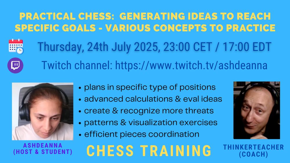 CHESS TRAINING SESSION - COLLAB WITH ASHDEANNA