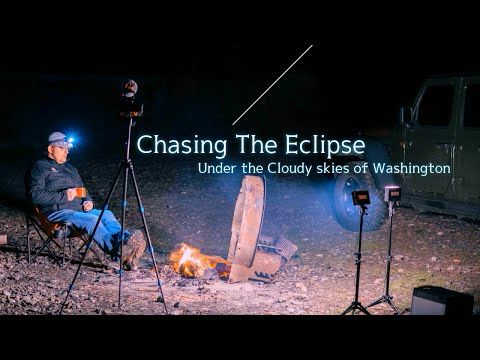 Chasing after the Blood Moon under the cloudy skies of Eastern Warchington