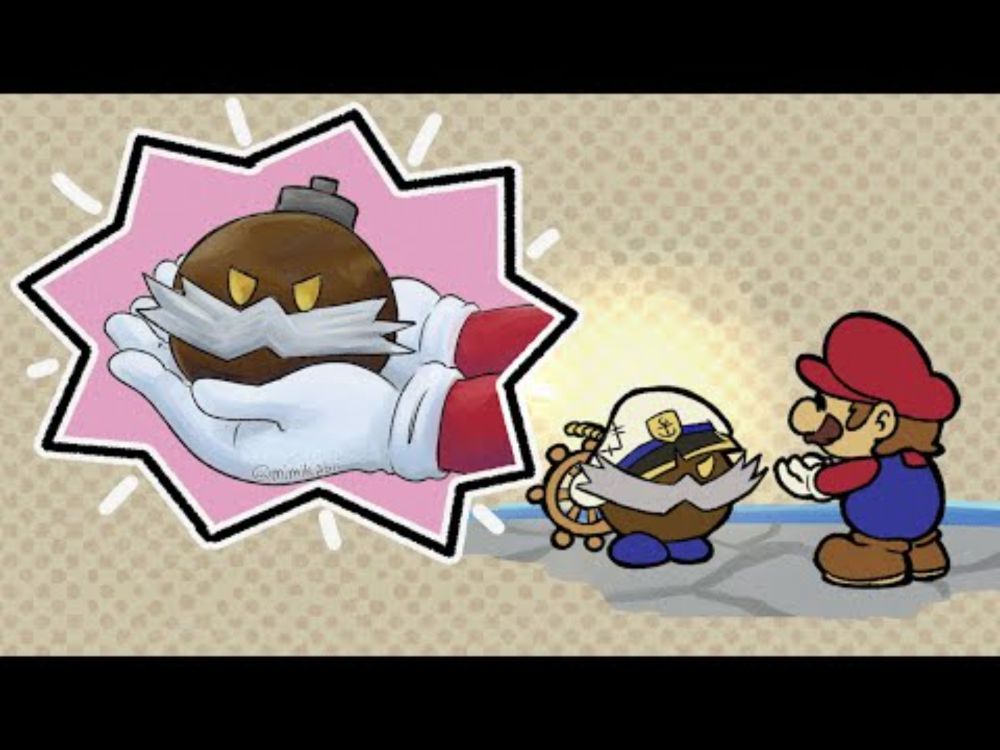 Bobbery's Gift - A Paper Mario comic dub
