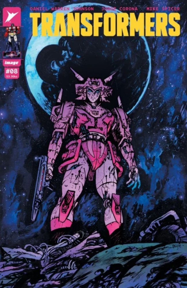 TRANSFORMERS #8 by DANIEL WARREN JOHNSON, JORGE CORONA ( Image Comics via Skybound Entertainment) — ODPH Podcast