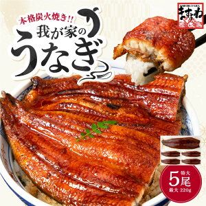 半額クーポン有★ 父の日 ギフトにも！特大＆約10人前(1kg超)！新子 肉厚ふっくら わが家のうなぎ蒲焼 本格炭焼 │ メガ盛り 選べる2サイズ (200g×・・・