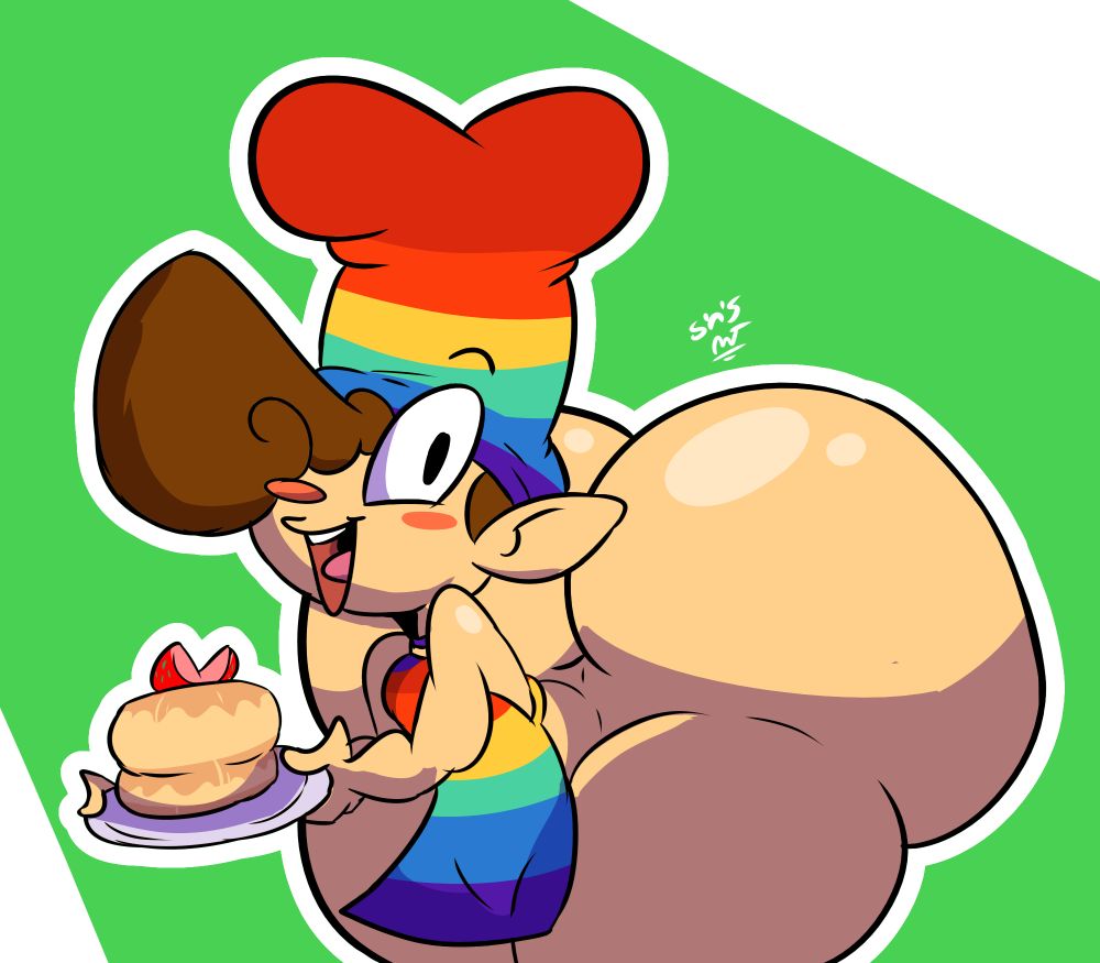 Also this is Chet my baker elf OC