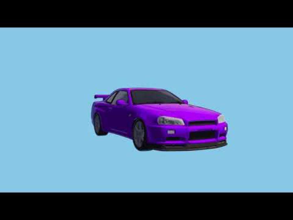 Unity Toon Shader Test - Auto Modellista style
