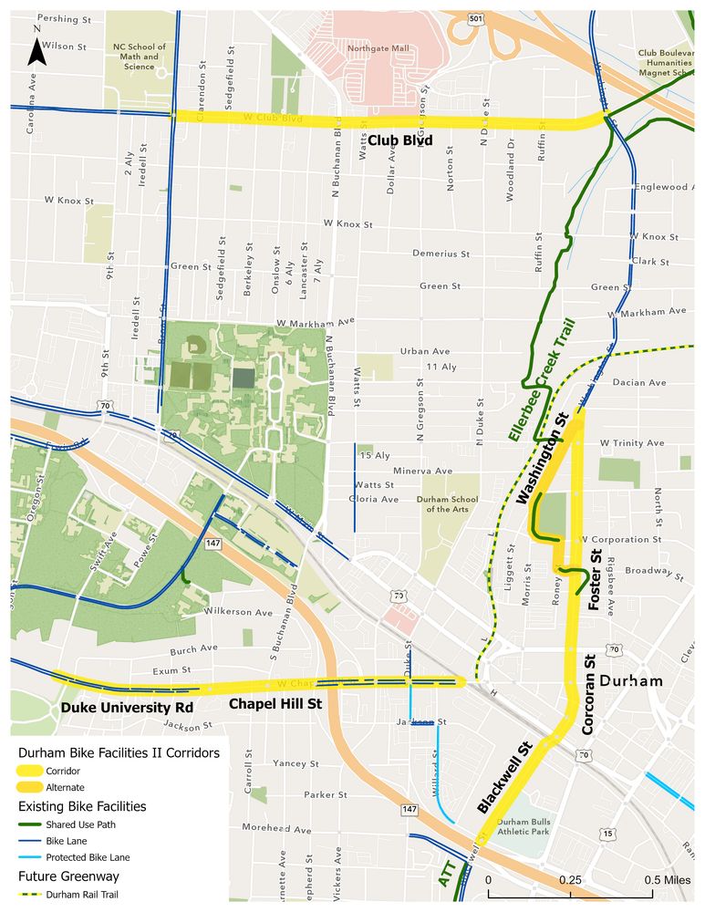 maps of the routes