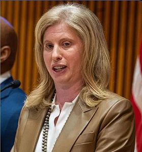 NYPD commissioner Jessica Tisch