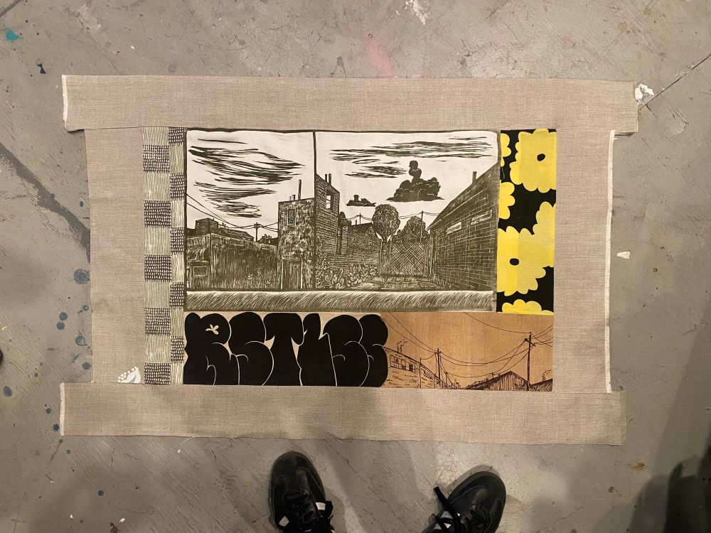 Tapestry art print by ryan harrison