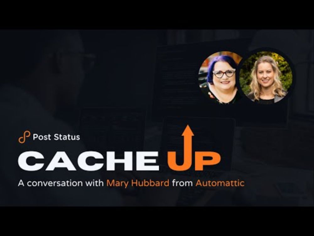 Post Status Cache Up With Mary Hubbard