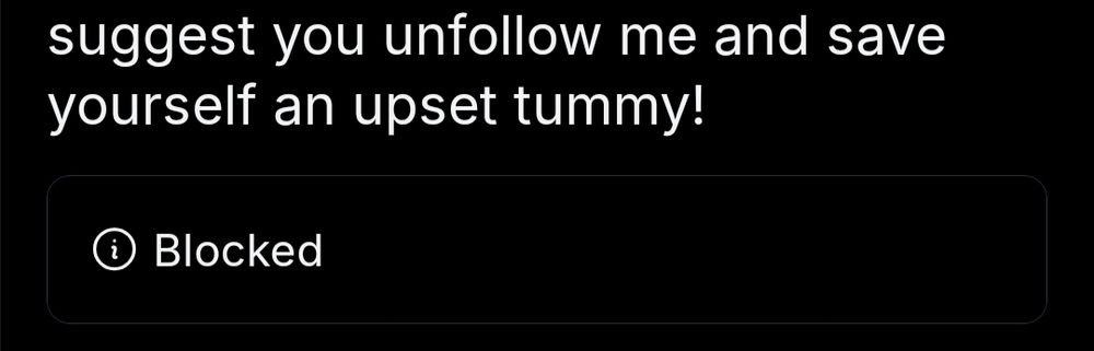 OP showing [blocked] in place of a quoted tweet.