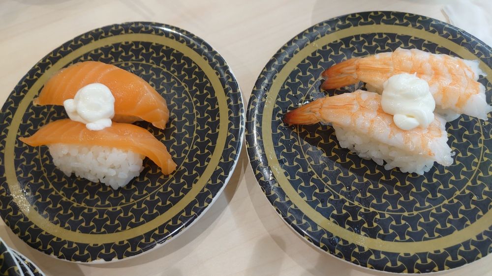 クリームチーズサーモン、クリームチーズえび