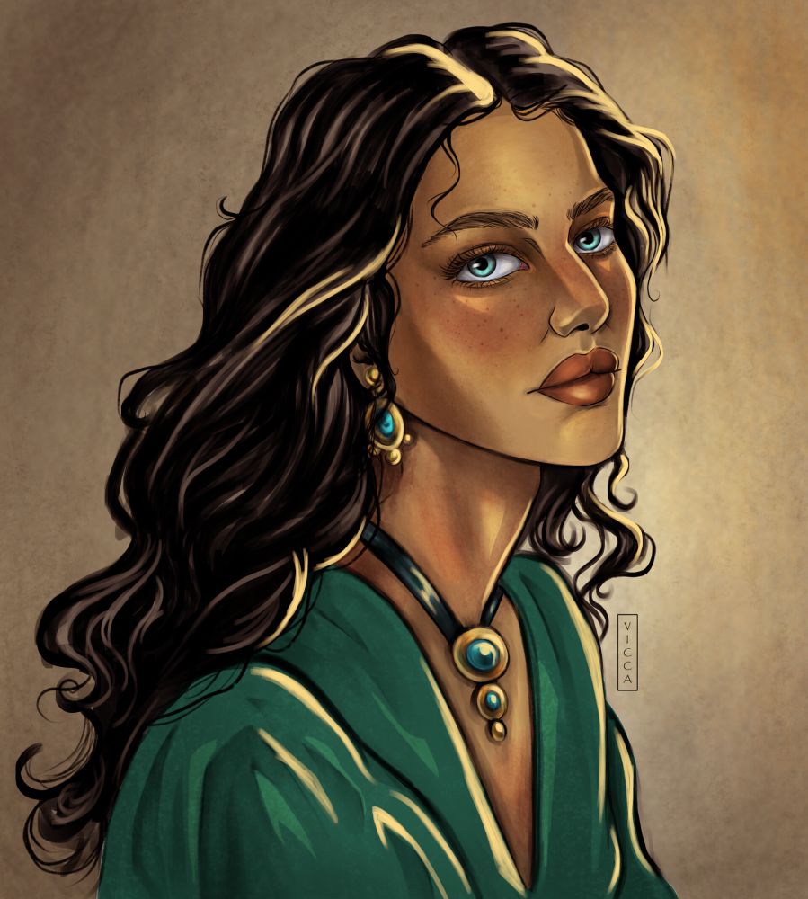 Althea Vestrit from Robin Hobb’s Liveship Traders trilogy 