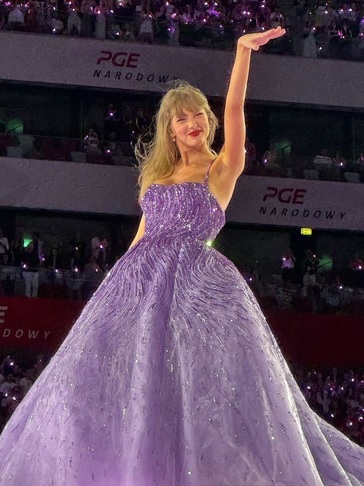 purple wonderstruck speak now gown photo from pinterest