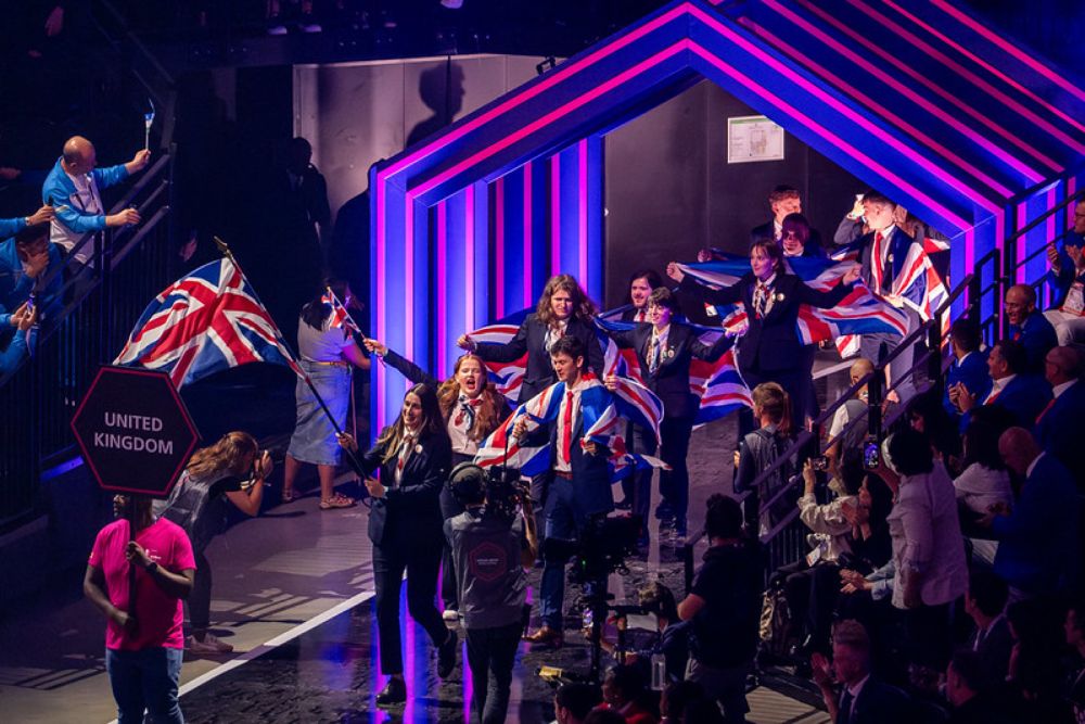 Team UK win silver and bronze at WorldSkills Lyon