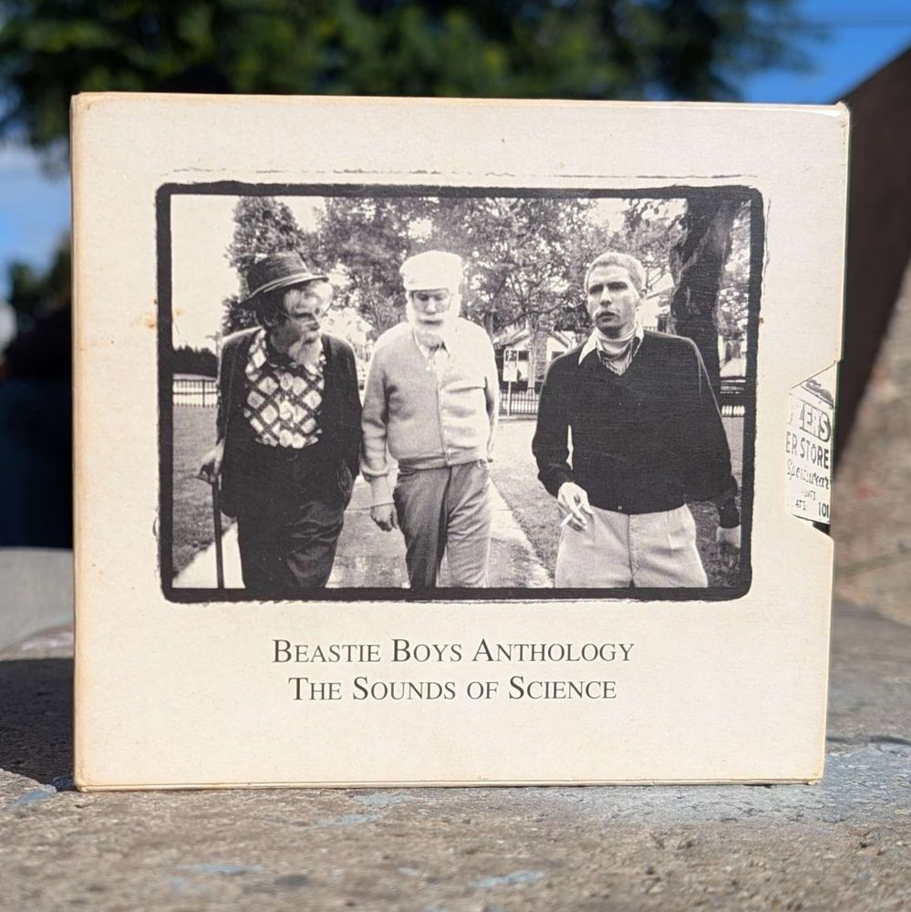 Beastie Boys Anthology: The Sounds of Science front cover