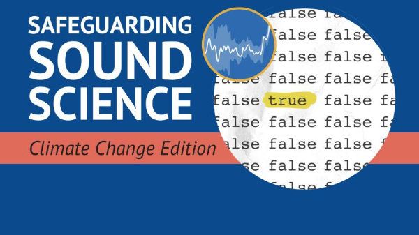 Title slide for Safegaurding Sound Science.