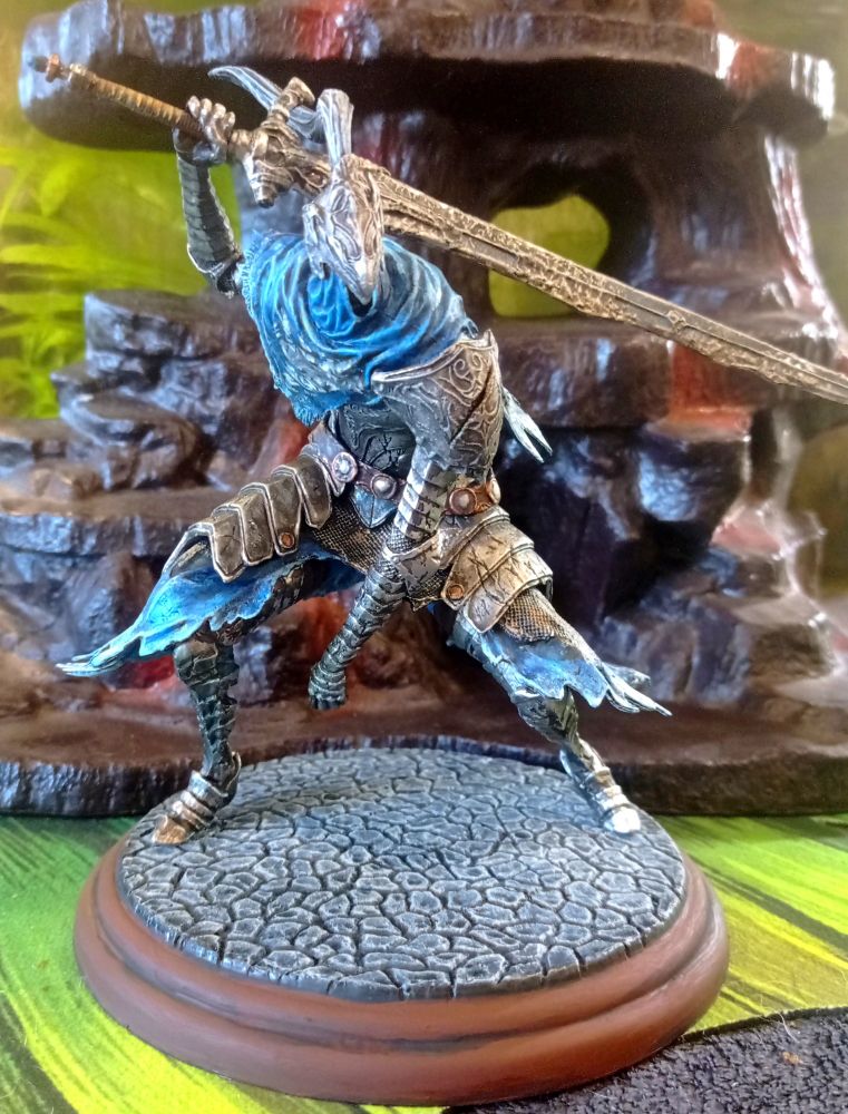 A model of Artorias from the Dark Souls games