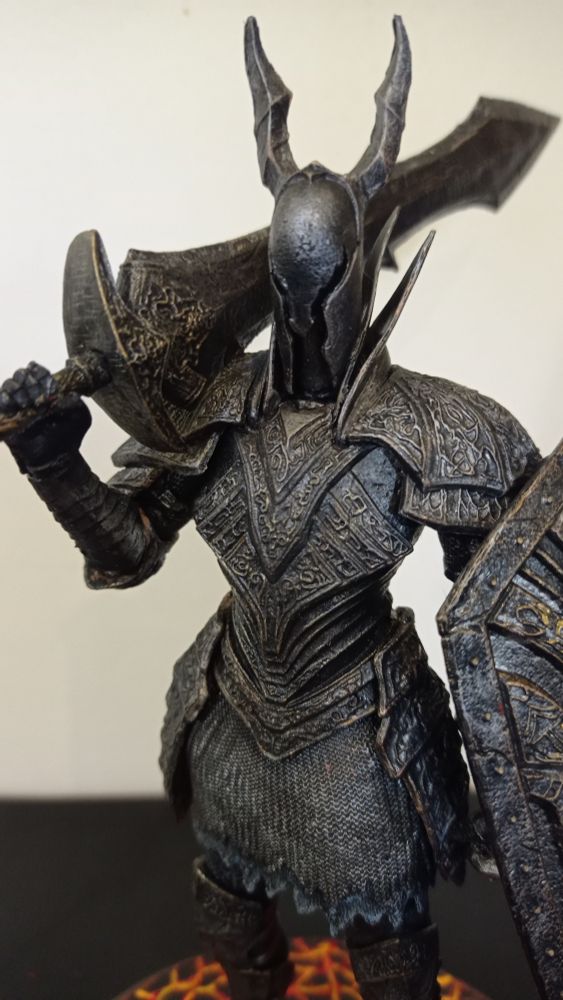 A black Knight from Dark Souls 
