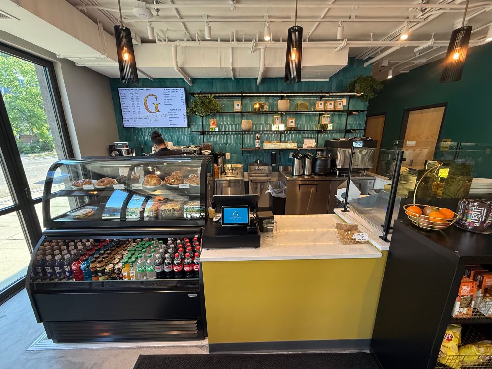 Coffeeshop counter