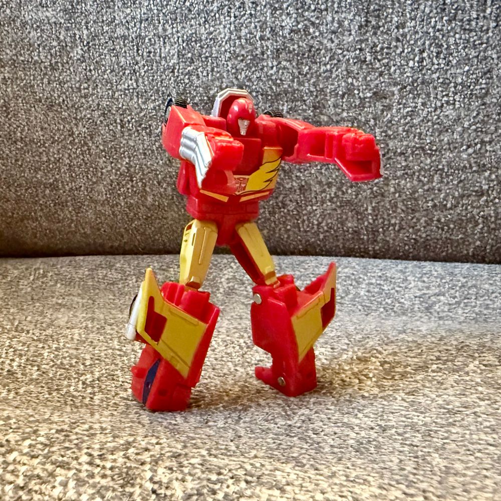 Micromaster Autobot Hot Rod in Robot Mode 