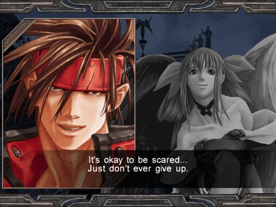 "It's okay to be scared...
Just don't ever give up."