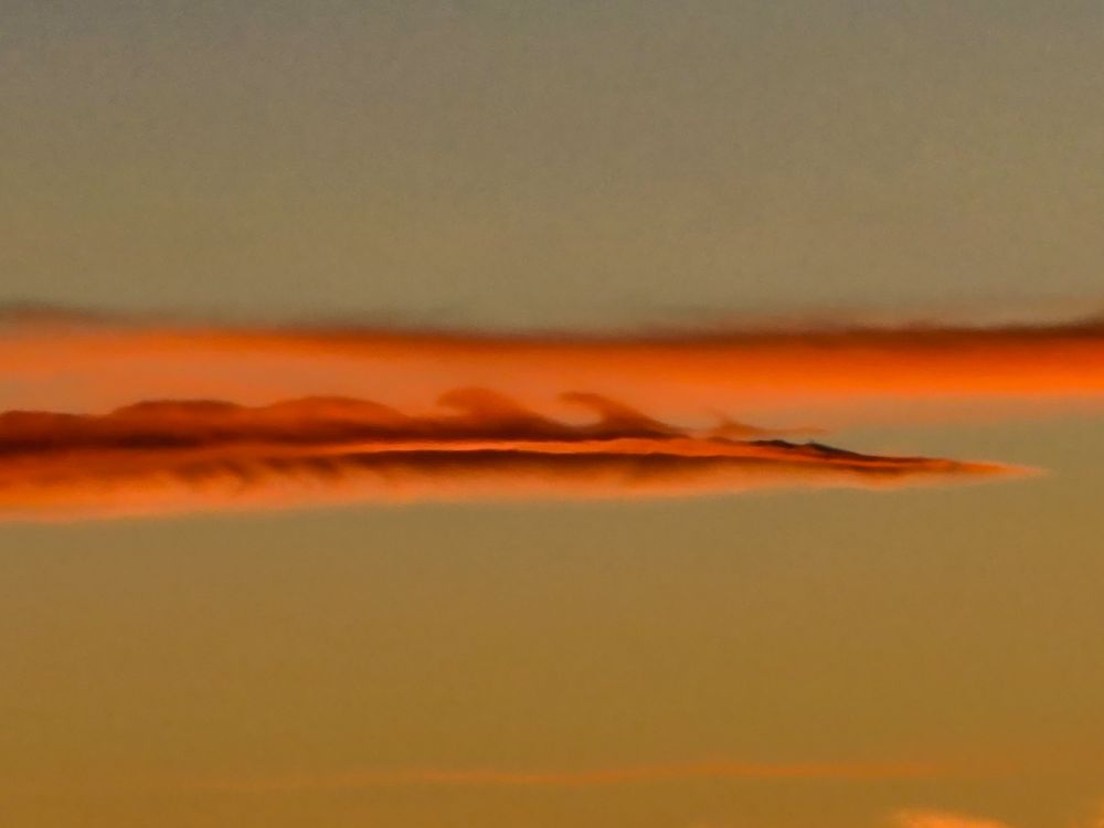 Kelvin helmholtz clouds