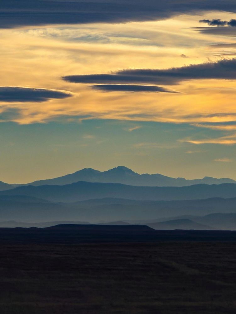 Longs Peak from Cheyenne