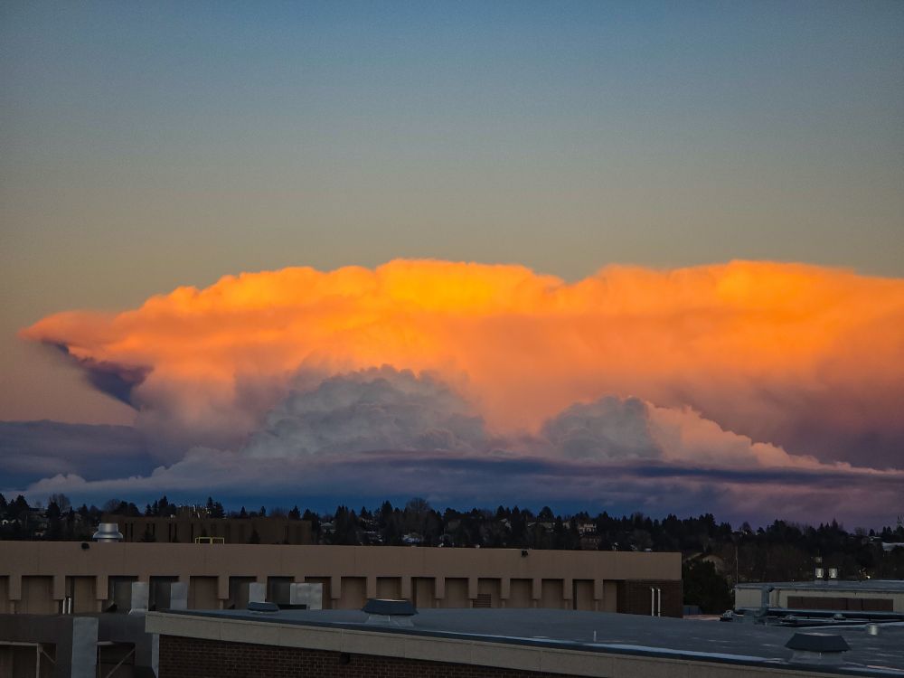 Cumulus, winter supercell