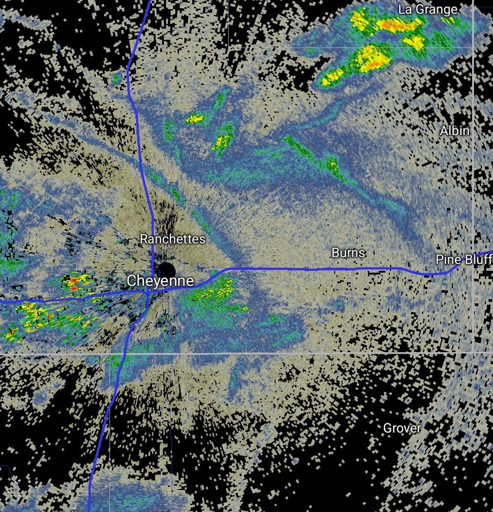 Radar screenshot