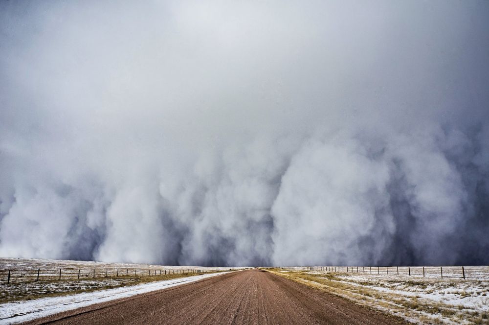 Snow squall