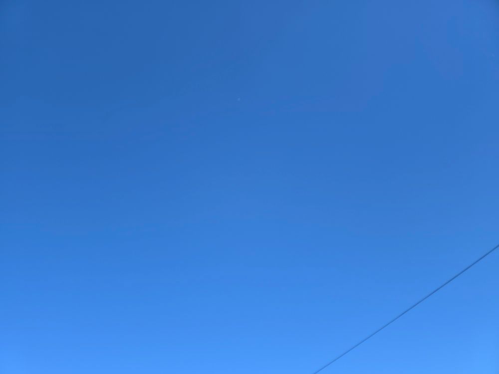 Clear skies