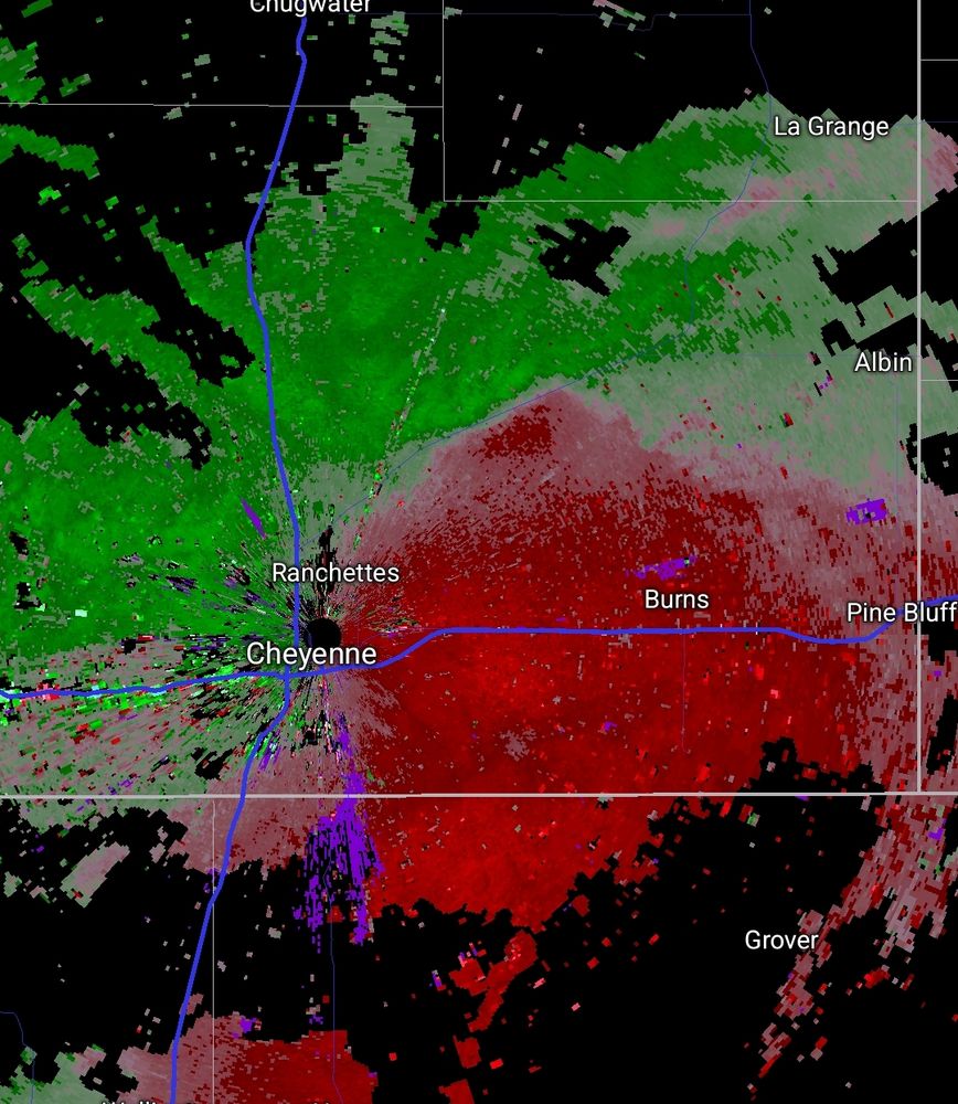 Radar screenshot