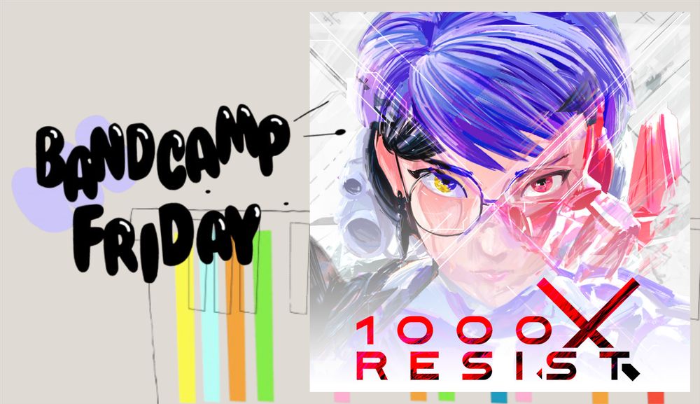 1000xRESIST/Bandcamp Friday promotional image
