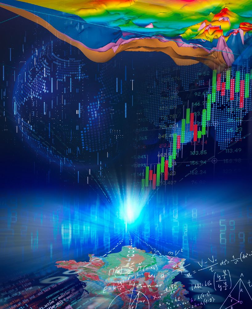 illustration de l'intelligence artificielle dans les sciences de la terre