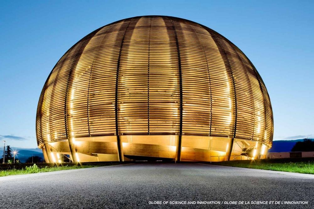 CERN - Globe of science and innovation.