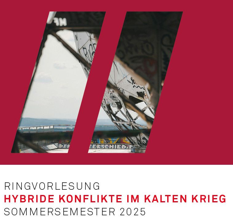 Illustration aus Foto von der Abhöranlage auf dem Berliner Teufelsberg der RV Hybride Konflikte im Kalten Krieg des BKKK/IfZ an der HUB SomSem 2025. Bildnachweis: Foto: Kevin Charit auf Unsplash 2024/
Bild-Layout: Peace Research Institute Frankfurt (PRIF)©2025.