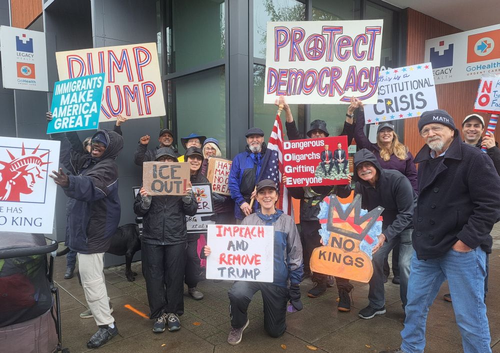 Our courageous crew took to the streets today and braved a little bit of weather to demonstrate again our opposition to this horrendous regime and provide a visible sign to others that they are not alone.
I am so proud of  each and every one of them.