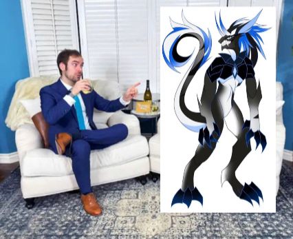 The Blurred Blaze is a Mouzer created by Water Me Loan 64 and Rif. Mouzers are aliens from an animated movie called “Thera: The Inverted Planet” as well as an animated series called “Mafia Beasts” both of which are yet to be released. 